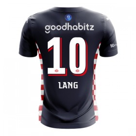 Camisolas PSV Eindhoven Lang 10 2º Equipamento Alternativa 2025-26 Manga Curta